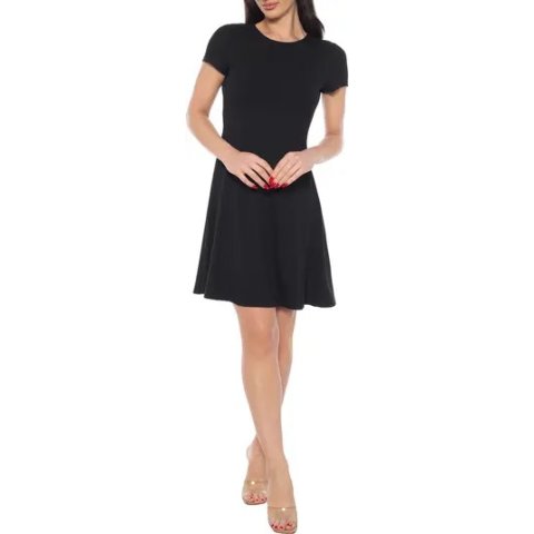 Bebe Rib T-Shirt Minidress