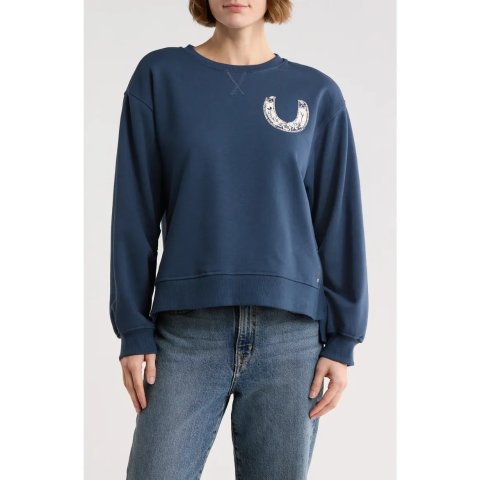 Scotch & Soda Nordstromrack Oversize Side Vent Sweatshirt Women