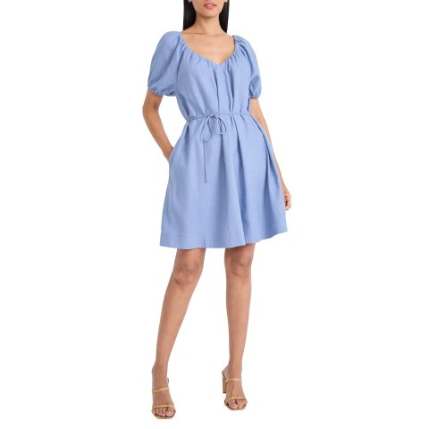Maggy London Self Belt Trapeze Minidress for Women