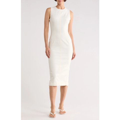 DL1961 Esme Sleeveless Denim Midi Dress Women