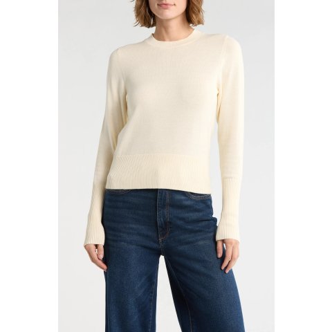 DL1961 Lunne Cotton Cashmere Sweater Women