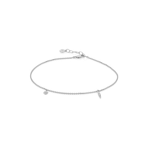 Monica Vinader Siren Charm Anklet Women