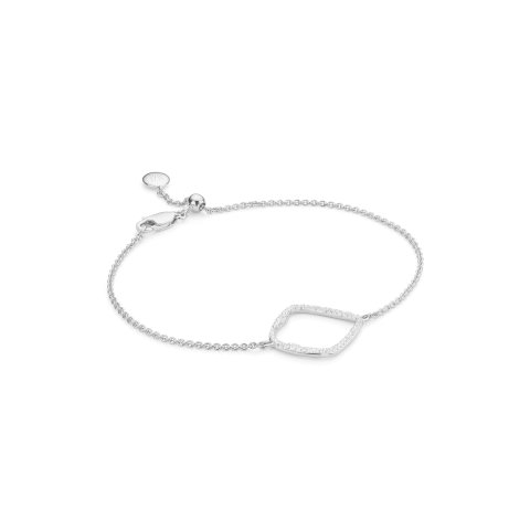 Monica Vinader Riva Large Hoop Diamond Bracelet Women