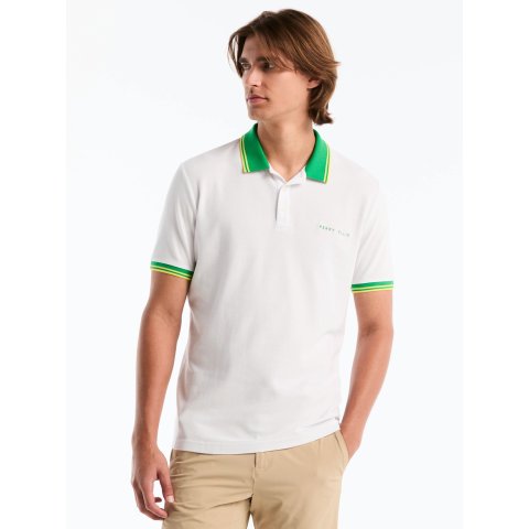 Perry Ellis Men's Brazil Pique Cotton Polo Shirt