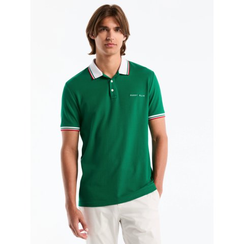Perry Ellis Men's Cotton Pique Polo Shirt