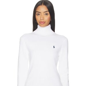Polo Ralph Lauren Pima Cotton Shrunken Long Sleeve Turtleneck Pullover