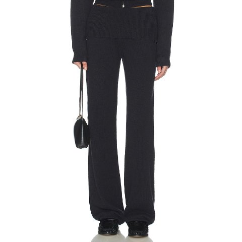 SKIMS Wool Cashmere Pant Onyx