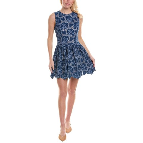 Oscar de la Renta Lotus Dress
