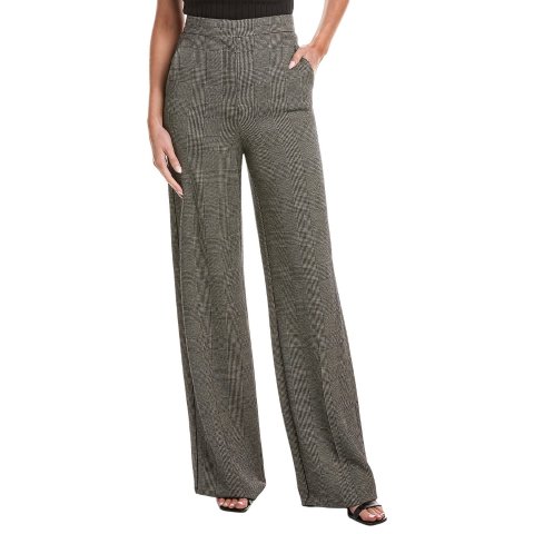 Max Mara Cognac Wool-Blend Jersey Trouser