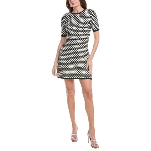 Oscar de la Renta Silk-Blend Mini Dress