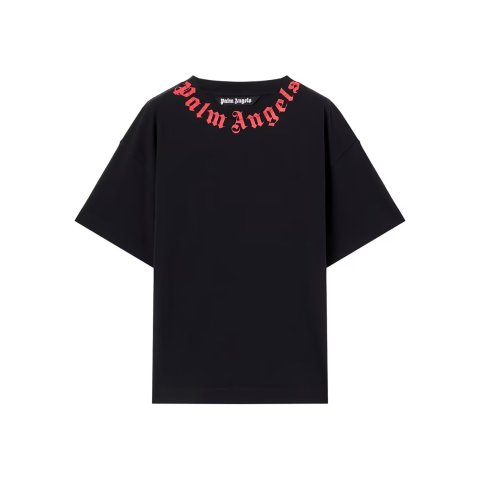 Palm angels Crewneck Cotton T-Shirt