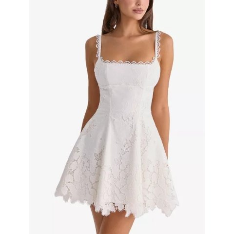 House of CB HOUSE OF CB Isla Floral Woven Mini Dress
