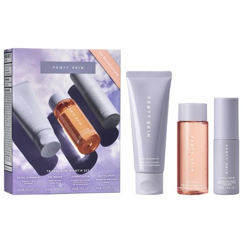 FENTY BEAUTY by Rihanna Travel Size Starter Set for Balanced Skin