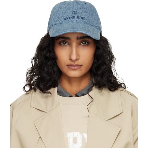 anine bing Jeremy Blue Baseball Cap