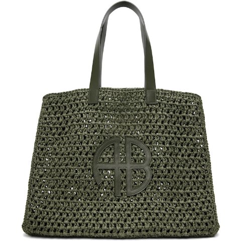 anine bing Rio Large Tote Khaki