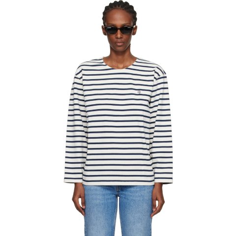anine bing Newton T-shirt Off-White