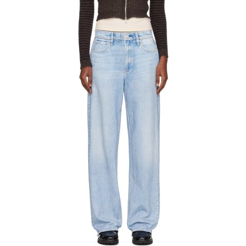 Rag & Bone Miramar Wide-Leg Jeans Blue