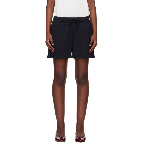 Maison Kitsune Baby Fox Patch Black Shorts