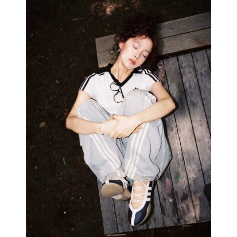 adidas Originals Mei Ballerina Flats White Gray