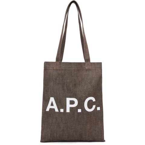 A.P.C. Lou Tote Bag Brown