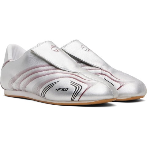 adidas Originals F50 Silver Taekwondo Sneakers SSENSE Exclusive