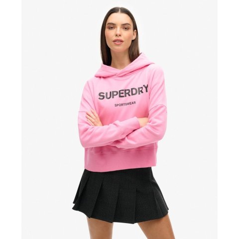 Superdry Core Sport Crop Sweatshirt Hoodie