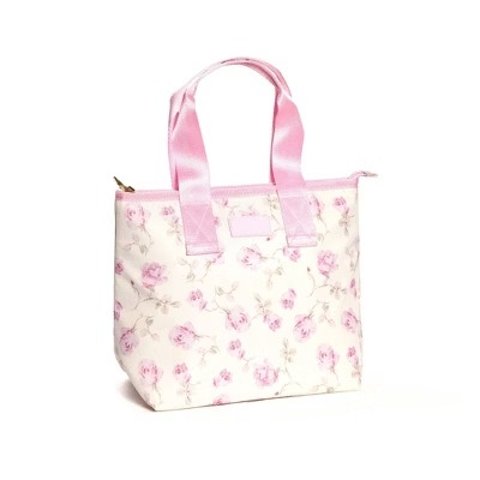 LoveShackFancy Yoobi Rosa Lunch Tote Sterling Dusk