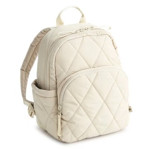 Vera Bradley Ultralight Essential Small Backpack Pumice Stone