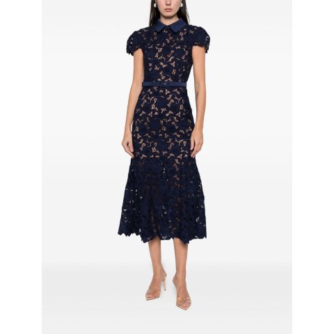 Self Portrait Lace Midi Dress