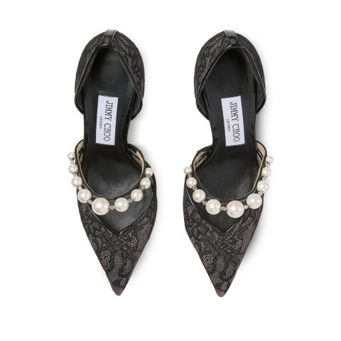 Jimmy Choo Aurelie Leather Pumps