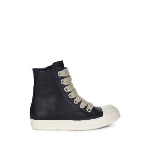 Rick Owens Jumbolace Leather Sneakers