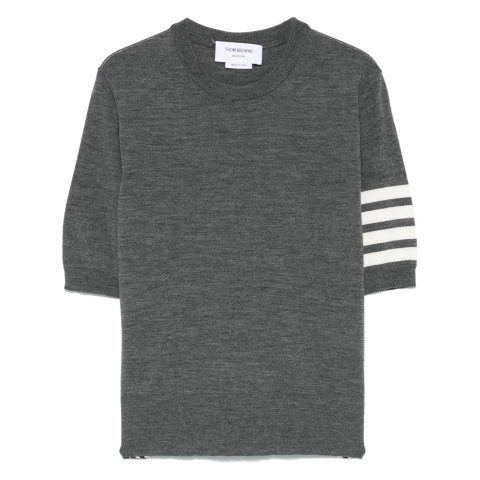 Thom Browne Wool Crewneck Sweatshirt