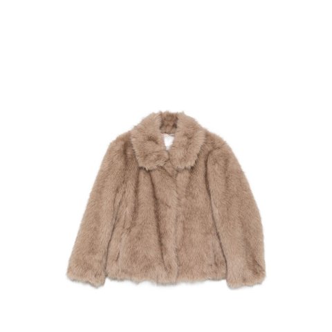 S Max Mara Faux Fur Jacket