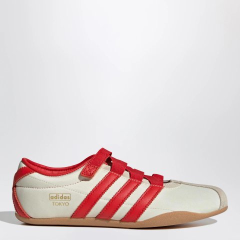 adidas Originals Tokyo Mary Jane Cream White Red Gold Metallic