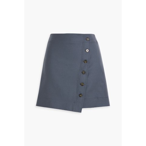 Loulou Studio Mahaz Wool-Twill Mini Skirt