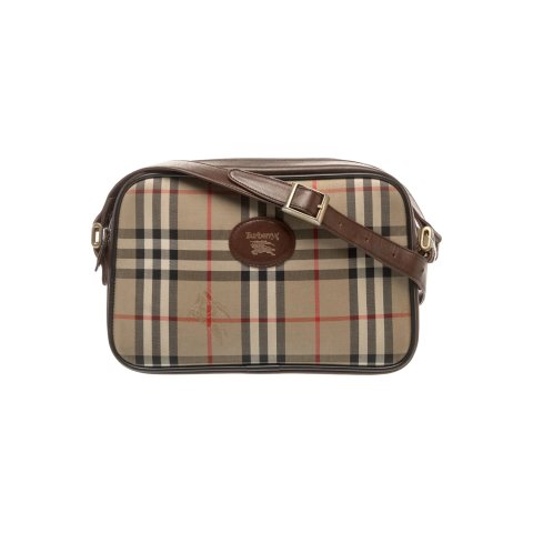 Burberry Burberry Haymarket Check Crossbody Bag Neutral