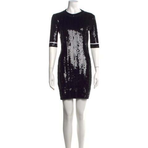 Louis Vuitton Louis Vuitton Pre-owned 2013 Mini Dress Black