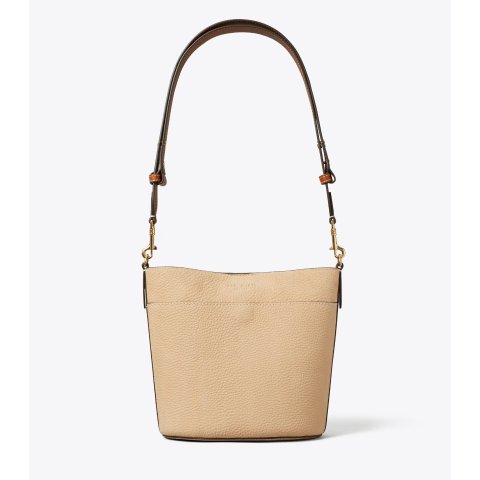 Tory Burch PEBBLE NUBUCK Bucket Bag