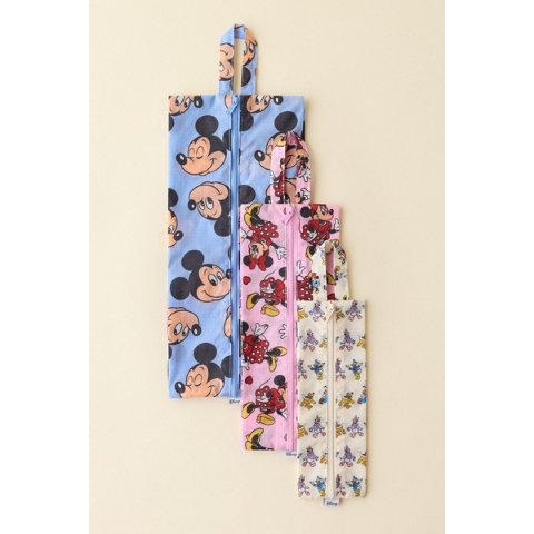 Baggu DISNEY BAGGU 3D Travel Zip Pouch Set