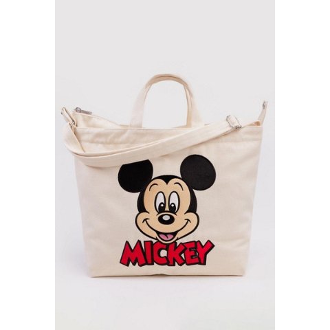 Baggu Disney BAGGU Horizontal Zip Duck Bag Embroidered Mickey