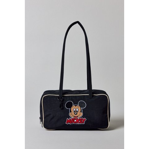 Baggu DISNEY BAGGU Nylon Bowler Bag Embroidered Mickey