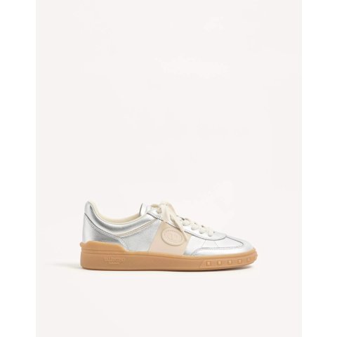Valentino Upvillage Trainer Silver Calfskin for Women