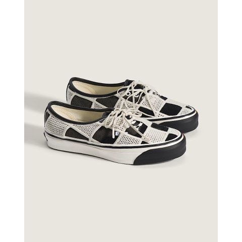 Vans Checkerboard Shoes Black White Size 41