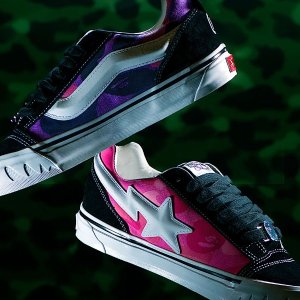 BAPE x Vans Knu Skool Classic Collection