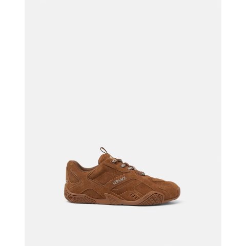 Versace Galaxia Suede Sneakers