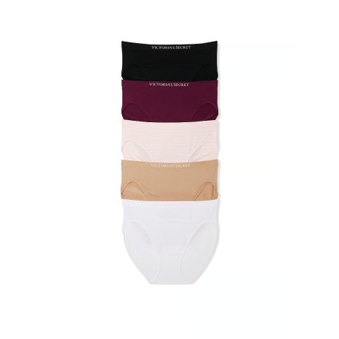 Victoria's Secret 5-Pack Seamless High-Leg Brief Panties