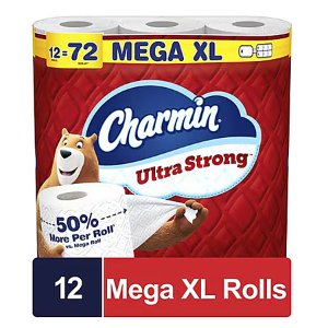 Charmin Ultra Soft Toilet Paper 12 Mega Rolls