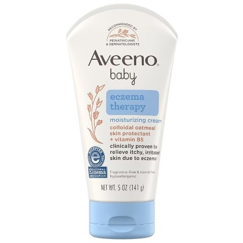 Aveeno Baby Eczema Therapy Cream Oatmeal Fragrance-Free