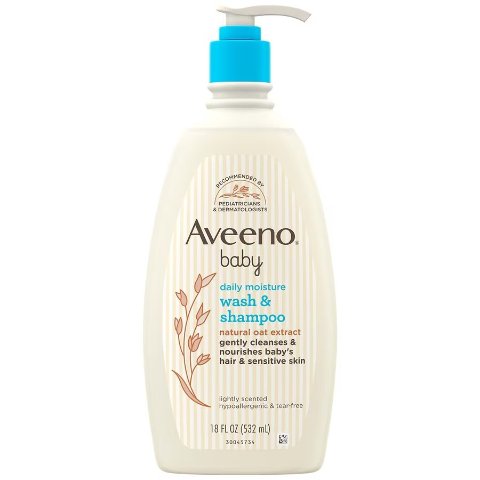 Aveeno Baby 2-in-1 Body Wash & Shampoo Natural Oat