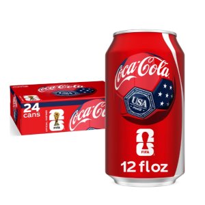 Coca-Cola Soda Pop Cans 12 fl oz 24 Pack
